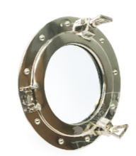 Port Hole Mirror Nickel image 1