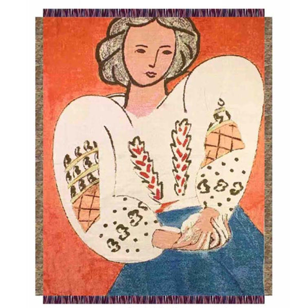 Throw Rug - La Blouse by Matisse image 0