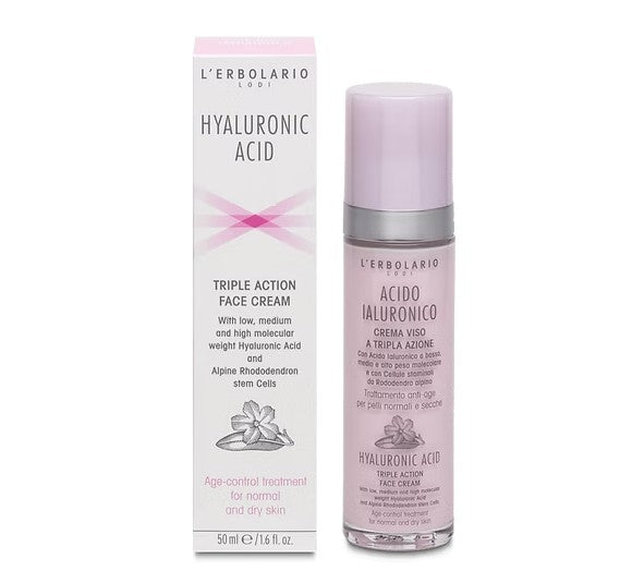L' ERBOLARIO Hyaluronic Acid Triple Action Face Cream - Normal to Dry Skin image 0
