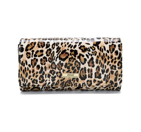 SERENADE - WILD CAT LARGE LEATHER RFID WALLET image 0