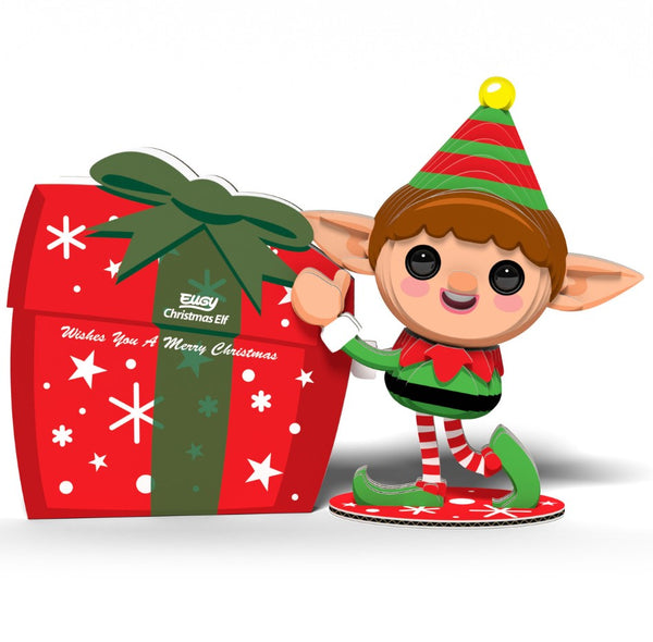 Eugy - Christmas Elf 3D Model Kit image 0