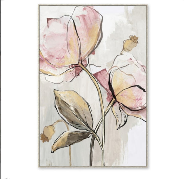 Roses  Framed Canvas Art image 0