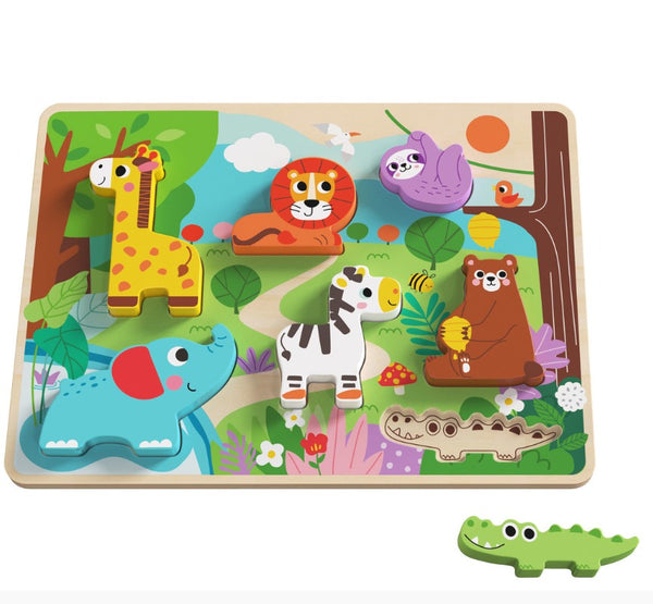 CHUNKY PUZZLE - ANIMAL image 0