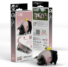 Eugy - Pig 3D Model Kit