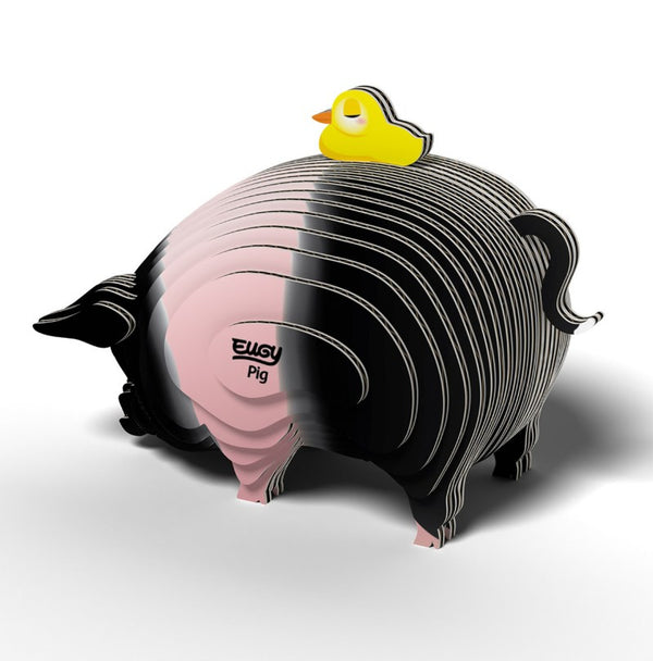 Eugy - Pig 3D Model Kit