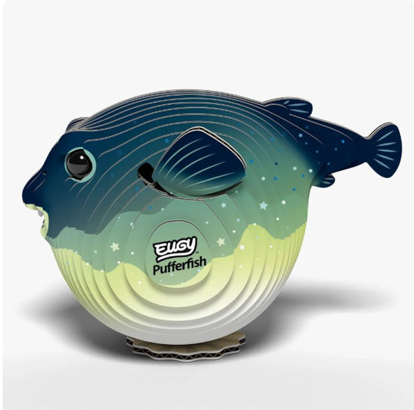 Eugy - Pufferfish- 3D Model Kit