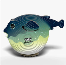 Eugy - Pufferfish- 3D Model Kit