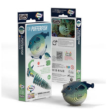 Eugy - Pufferfish- 3D Model Kit