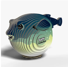 Eugy - Pufferfish- 3D Model Kit