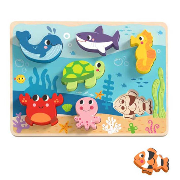 CHUNKY PUZZLE - MARINE image 0