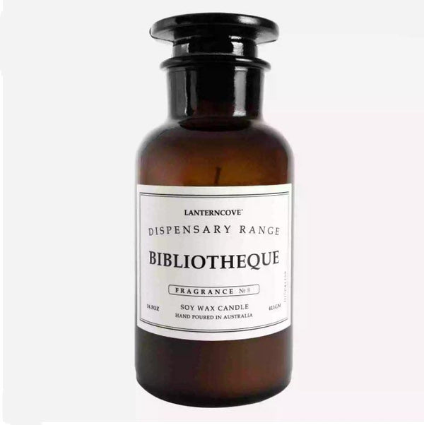 Dispensary ‚Äì  Soy Wax Candle ‚Äì Bibliotheque image 0