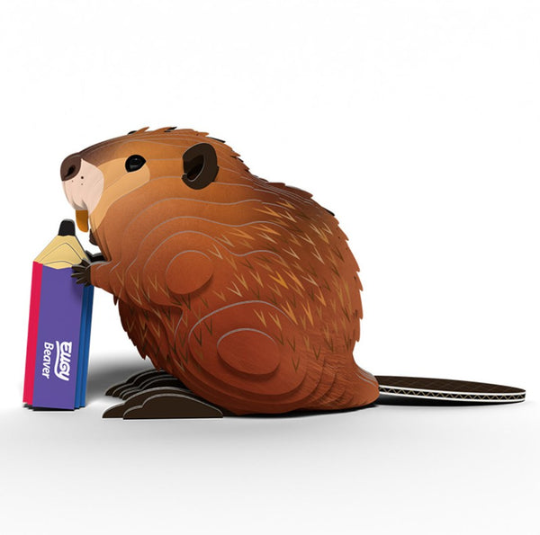 Eugy - Beaver- 3D Model Kit image 0