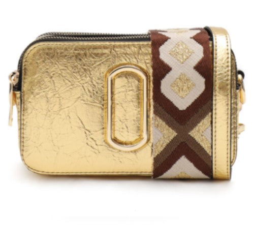 VERA MAY BARNABY GOLD HANDBAG image 0