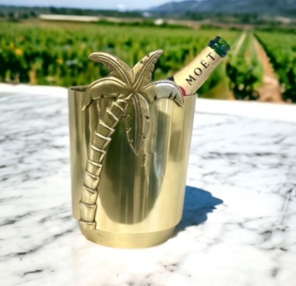 Palm Tree Wine Cooler - Gold image 0