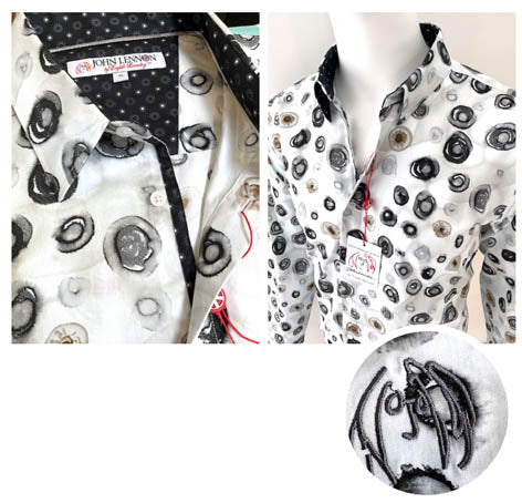 John Lennon - SOUTHWOLD Long Sleeve Shirt - White image 0