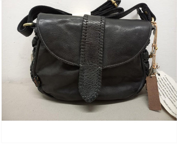 Art N' Vintage Gabby Shoulder Bag Charcoal. image 0