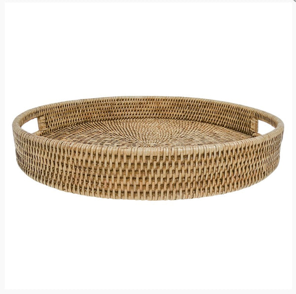 Cooran Round Tray -  White Wash image 0