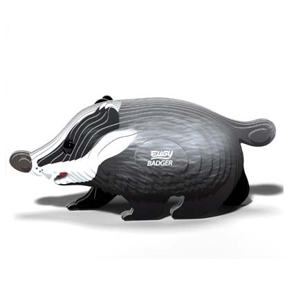 Eugy - Badger 3D Model Kit image 0