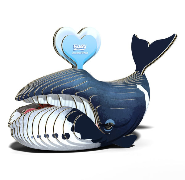 Eugy - Bowhead Whale 3D Model Kit image 0