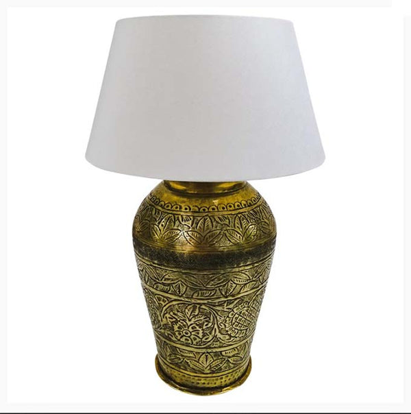 68cm Imperial Brass Lamp Set image 0
