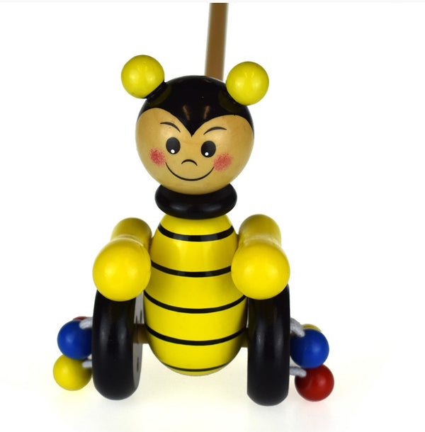 KAPER KIDS PUSH ALONG WOODEN BEE image 0