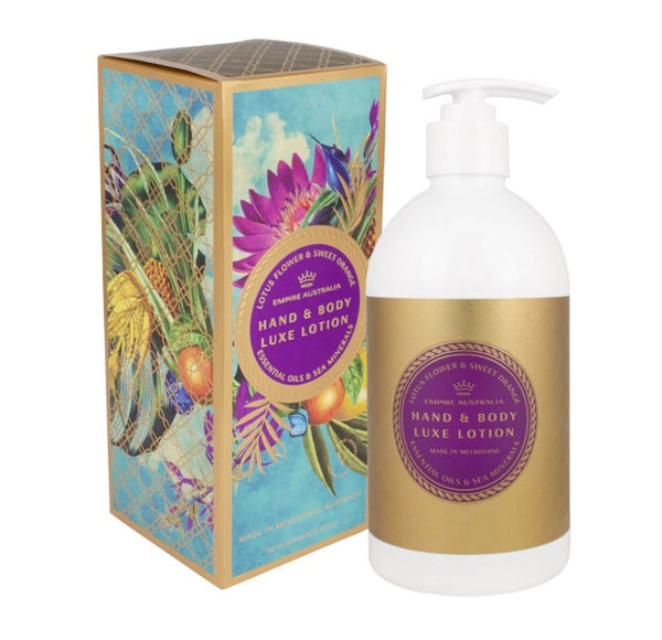 Sapphire Coast - Lotus Flower and Sweet Orange Oil Hand & Body Lotion image 0