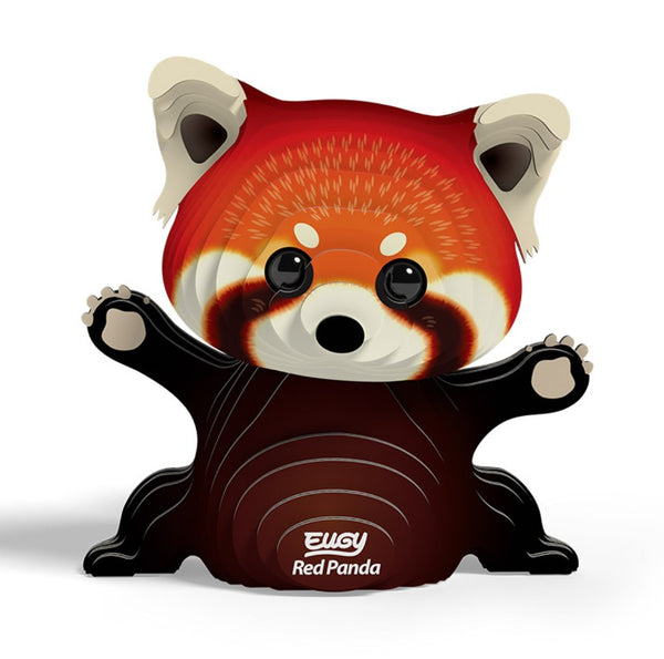 Eugy - Red Panda - 3D Model Kit image 0