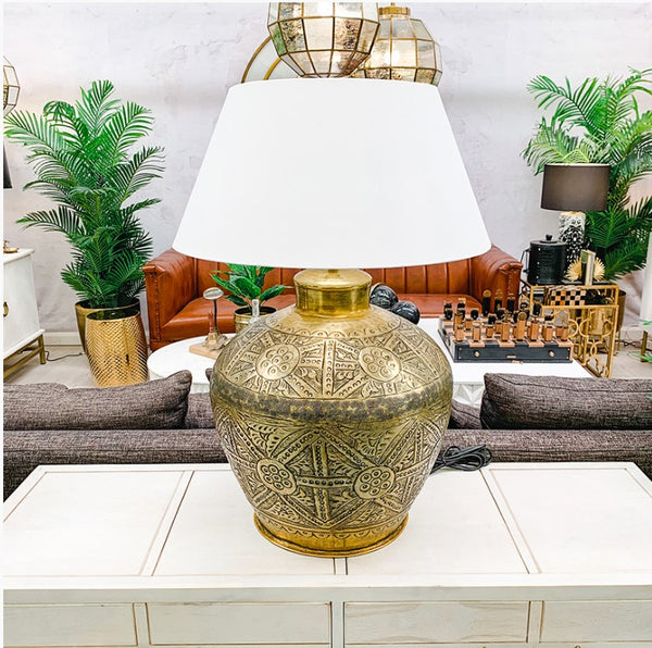 Imperial  Radiance Brass Lamp image 0