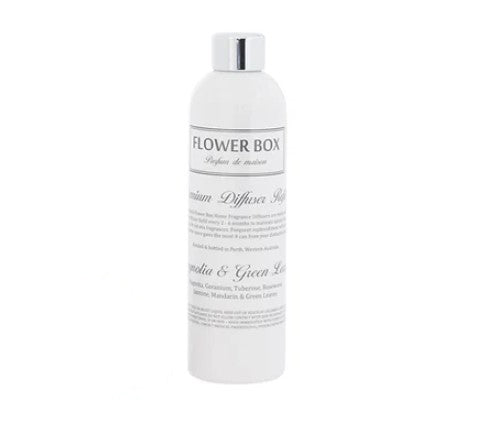 Flower Box - Magnolia & Green Leaves - Premium Diffuser Refill image 0