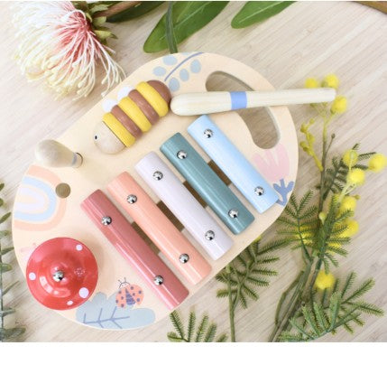 WOODEN - SPRING INSECT MUSIC TABLE image 0