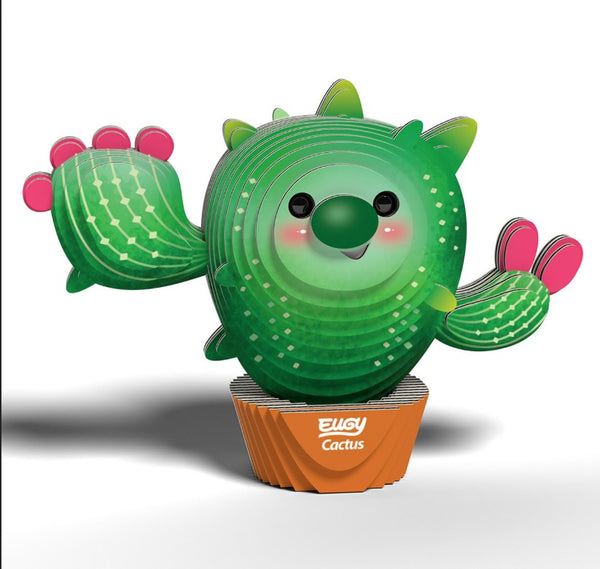 Eugy - Cactus 3D Model Kit image 0