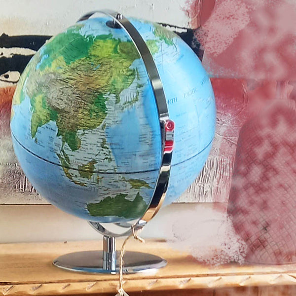 World Globe - Blue & Green image 0
