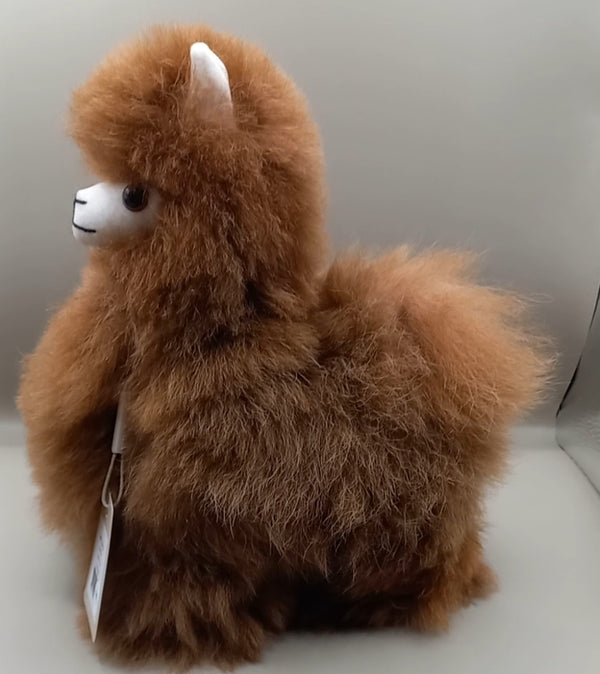 Alpaca Brown - Huacaya Alpaca - 20cm - Auskin image 0