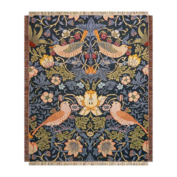Throw Rug - Strawberry Thief image 0