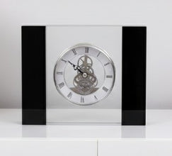 Glass Mantel Clock