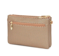 Cosmopolitan Vegan Leather Cross Body Bag - Rose Gold