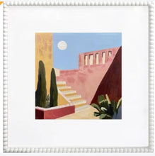 DUST TIL DAWN GLASS FRAMED CANVAS TRIO