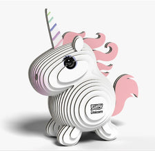 EUGY Unicorn 3D Paper Puzzle