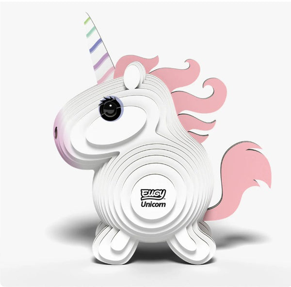 EUGY 014 Unicorn 3D Paper Puzzle
