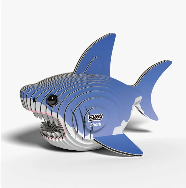 EUGY 019 Shark 3D Paper Puzzle