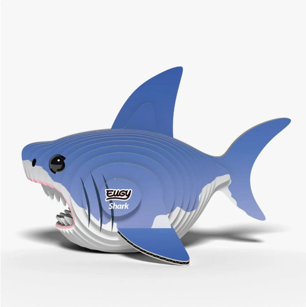 EUGY 019 Shark 3D Paper Puzzle