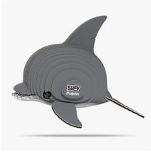 EUGY Dolphin 3D Paper Puzzle