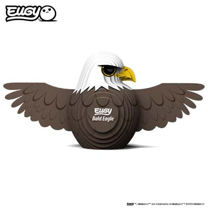 EUGY Bald Eagle 3D Paper Puzzle