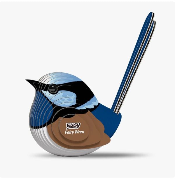 EUGY 025 Fairy Wren 3D Paper Puzzle