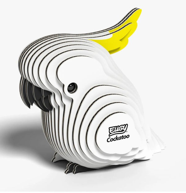 EUGY Cockatoo 3D Paper Puzzle