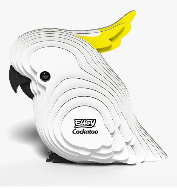 EUGY Cockatoo 3D Paper Puzzle