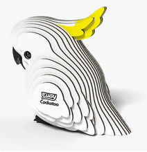 EUGY Cockatoo 3D Paper Puzzle