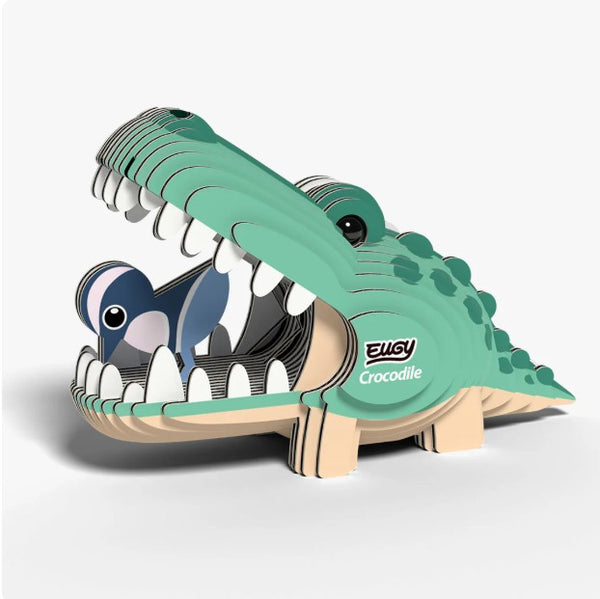EUGY Crocodile 3D Paper Puzzle