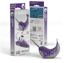 EUGY Narwhal 3D Paper Puzzle