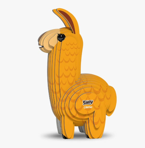 EUGY Llama 3D Paper Puzzle